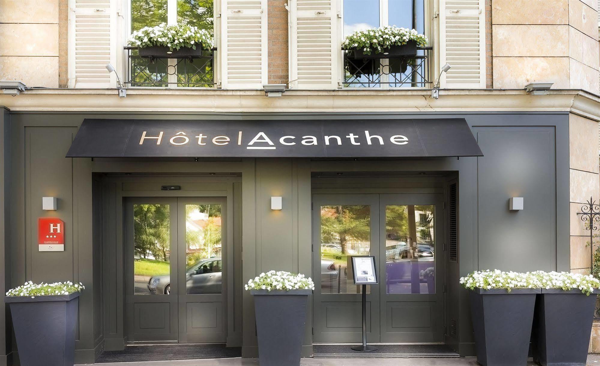 Hotel Acanthe - Boulogne Billancourt Екстериор снимка